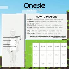 Minecraft Fleece Onesie Hooded Pyjama Gift Gamers - Multicolor - View 5