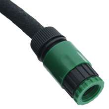 Soaker Hose 10 Meter Black Rubber Garden Irrigation System Flexible Ecofriendly Watering Solution - Black - View 3