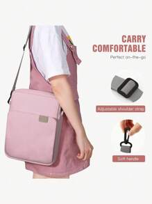 1 draagbare schouder-/crossbody-laptoptas voor Apple-laptops van 9,8 tot 13,3 inch, veelzijdig draagontwerp