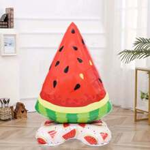 1 个 61 英寸超大草莓/西瓜形状铝箔气球 - 适合生日、婚礼、周年纪念、毕业典礼 - 室内/室外派对装饰 - 彩色 - 查看 6