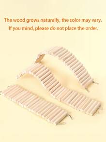 1 件仓鼠围栏实木格子梯，多种长度选择（20 厘米/30 厘米/40 厘米/50 厘米），木制拱桥隐藏围栏隧道装饰，仓鼠景观配件，小宠物用品 - 彩色 - 查看 6