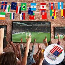 50/100 Countries String Flag International Bunting Banners World Flag Banner Decoration For Festivals Sports Clubs Bars Celebrations Party Decorations