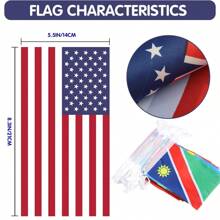 50/100 Countries String Flag International Bunting Banners World Flag Banner Decoration For Festivals Sports Clubs Bars Celebrations Party Decorations