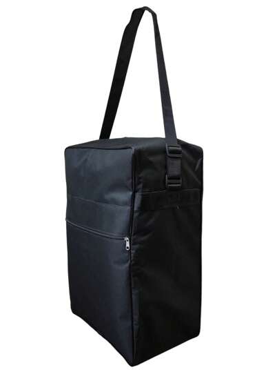 Bolsa Sacola mala de bordo impermeável dobrável medidas de avião 55x35x25 padrão anac 10 kg