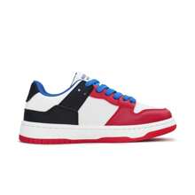 Nuevos tenis con plataforma de estilo graffiti para mujer, zapatos deportivos casuales y con estilo para uso al aire libre y correr - Rojo - Ver 4