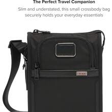 TUMI - Alpha Pocket Bag - Small Travel Crossbody Bag - Shoulder Bag For Men & Women - 海軍藍/灰色 - 查看 11