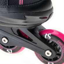 Coolslide Girls Nachos Inline Roller Skates (Black/Raspberry Rose) - Black - View 3