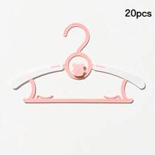 20pcs/10pcs/5pcs/1pc/Plastic Clothes Hangers, PP Material, To 18 Years Old, Sturdy With Hooks, Extendable, Suitable For Wardrobe Storage, Multi-Functional Bear Shaped Non-Slip Clotheshangers,Spring,Minimalist,Summer Topsstandard Hangers,Small Hangers,Hangers&Rackshangers,Organization And Storage,Closet Organization And Storageclothes Hanging Rack,Drying Rack For Clothesclothes Rack,Clothes Hanger,Clothing Rack - Multicolor - View 11