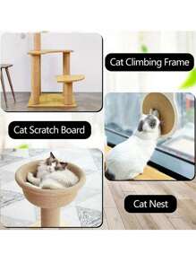 10m Durable Sisal Rope For Cat Scratching Board, DIY Cat Claw Grinding Scratcher Toy, Indoor Furniture Protector,Natural Rope Cat Scratcher Rope Tree Scratching DIY Toy Paw Claw Furniture Protector Scratching Post Cat Accessories