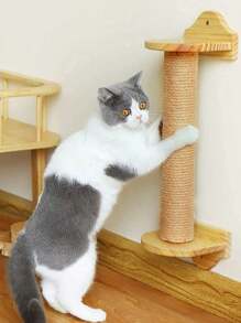 10m Durable Sisal Rope For Cat Scratching Board, DIY Cat Claw Grinding Scratcher Toy, Indoor Furniture Protector,Natural Rope Cat Scratcher Rope Tree Scratching DIY Toy Paw Claw Furniture Protector Scratching Post Cat Accessories