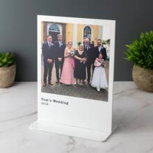 Custom Photo Plaque For Newlyweds Essential Gift For Newlyweds Symbol Of Love Family Photo The Perfect Gift For Friends Good Sisters Winter Hot Gifts Birthday Graduation