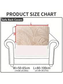 1pc Floral Pattern 3D Sofa Cushion Cover, Minimalist Sweet Plush Elastic Soft Sofa Slipcover, All-Inclusive For Various Sofas, Suitable For All Seasons - Beige - View 13