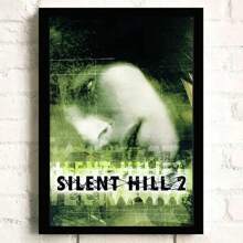 1 stuk wandkunstposters frameloos Silent Hill 1 2 3 spel filmposter kunst canvas schilderij wandkunst thriller spel foto's voor slaapkamer spelkamer muur woondecoratie