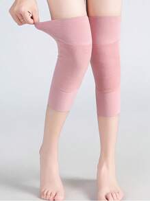 男女通用羊毛护膝，带口袋，厚膝盖保暖套，可缓解关节疼痛，适合老年人 - 彩色 - 查看 3