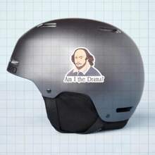 3 英寸“我是戏剧吗？贴纸 - 非常适合笔记本电脑、笔记本、水瓶、戏剧爱好者角落、幽默空间和社交媒体影响者的装饰 | 非常适合戏剧爱好者、演员、幽默迷和模因爱好者 | 送给朋友、家人和戏剧学生的理想礼物 | 戏剧幽默、社交媒体装饰和戏剧迷的模因贴纸”