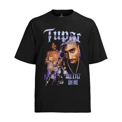 Camiseta Graphic Tee Tshirt Tupacc 2pacc All Eyes On Me