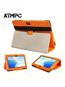 ATMPC 7 Inch Tablet, Android 11, 3GB RAM + 32GB ROM Tablet PC, Quad Core Processor, HD IPS Display, Dual Camera, WIFI, 128GB Expandable - 橘色 - 查看 4