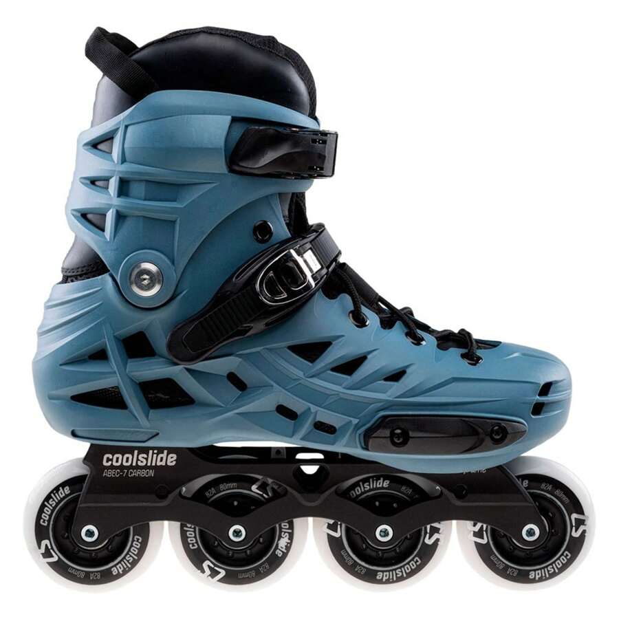 Coolslide Unisex Adult Munich Inline Roller Skates (Dirty Blue) - Navy Blue - View 1