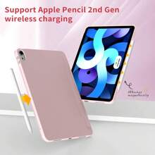 iPad 平板电脑保护套兼容 iPad 11 代 iPad Pro 11.0 英寸 2018 2020 2021 2022 2024 2025 Air 1 2 3 4 5 6 10.2 10.5 英寸 iPad 5 6 7 8 9 10 代 10.9 英寸 Pro 13.0 英寸 2024 iPad Pro 12.9 英寸 2018 2020 2021 2022 iPad Mini 1 2 3 4 5 6，磁性支架睡眠唤醒保护套 - 粉色 - 查看 4