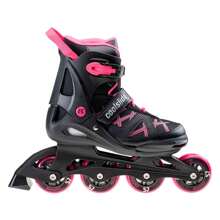 Coolslide Girls Nachos Inline Roller Skates (Black/Raspberry Rose) - Black - View 1