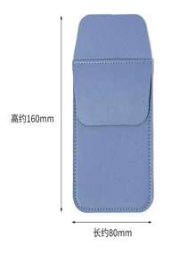 1 Pieza Bolsa grande de estilo coreano para enfermera, con capacidad, en piel, para sujetar bolígrafos de médico, de vuelta al colegio, material escolar, estuche para lápices, estuche, mochila escolar