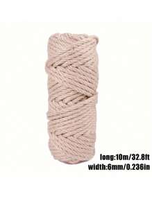 10m Durable Sisal Rope For Cat Scratching Board, DIY Cat Claw Grinding Scratcher Toy, Indoor Furniture Protector,Natural Rope Cat Scratcher Rope Tree Scratching DIY Toy Paw Claw Furniture Protector Scratching Post Cat Accessories
