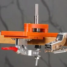 35mm Hinge Drill Guide Jig Set - Invisible Hole Punch Locator For Doors & Cabinets, Woodworking Tool Kit - Multicolor - View 6