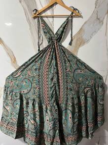 Dress - Army Green - View 2