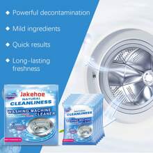 Multi-Purpose Washing Machine Cleaning Powder - Deep Odor And Stain Removal - Suitable For Front-Load And Top-Load Washing Machines - One Box - View 7