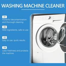 Multi-Purpose Washing Machine Cleaning Powder - Deep Odor And Stain Removal - Suitable For Front-Load And Top-Load Washing Machines - One Box - View 8