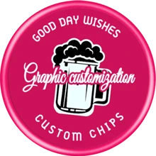 50 Custom Plastic Token Chips To Add Your Personal Logo And Text To Wedding Bars, Golf And Birthday Parties, Multi-Functional, Anti-Mold, Ornamental, Exquisite, Stylish, High-Quality, Adorable, Modern, Custom, Unique, Personalized, Ideal Gifts For Him, Ideal Gifts For Her, Her, Boyfriend, Girlfriend, Dad, Mom, Family, Friends, Son, Daughter, Kids, Kitchen, Dining Room, Bedroom, Office, Living Room, Home, Garden, Tea Room, For Anniversaries, For Birthdays, For Housewarming, For Graduation - Multicolor - View 10