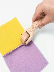Prensa de madera para costura, 1 rodillo de costura y juego de herramientas de acolchado y costura: ideal para alisar y prensar costuras, adecuado para sastres y artesanos expertos