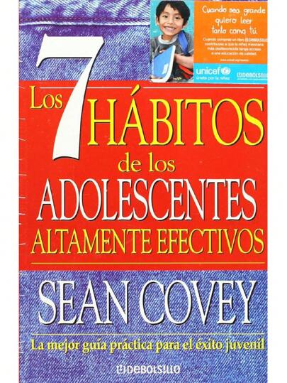 libro los siete hábitos de los adolescentes pasta blanda