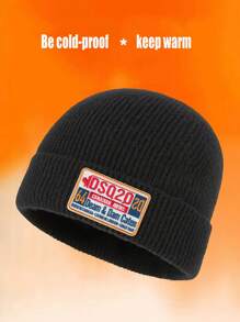 厚针织帽，男士冬季保暖隔热帽，休闲百搭风格 - A - 查看 15