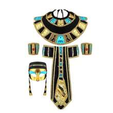 (1 Set) Ancient Egyptian Pharaoh, Ancient Roman Nile River Queen, Egyptian Cleopatra Costume Accessories - Multicolor - View 15