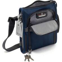 TUMI - Alpha Pocket Bag - Small Travel Crossbody Bag - Shoulder Bag For Men & Women - 海軍藍/灰色 - 查看 2
