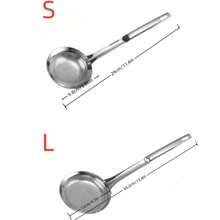 Écumoire en acier inoxydable 304, outil de cuisine multifonctionnel, filtre à huile de friture, passoire à jus, passoire à mailles fines