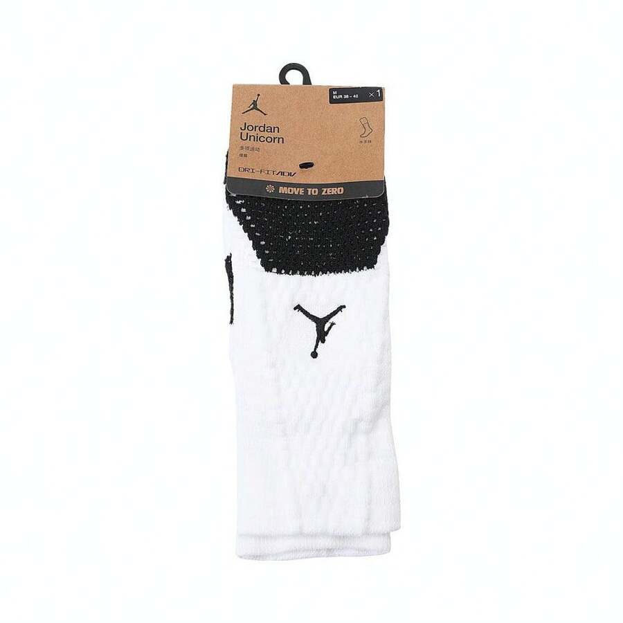 Nike 2024 Unisex U J UNICORN CRW 1PR -160 Mid-Calf Socks FZ3393-100