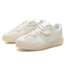 Puma Zapatillas casuales elevadas para mujer Palermo Moda, zapatillas deportivas ligeras de skateboard de corte bajo, 398527-02 - blanco grisáceo - Ver 3