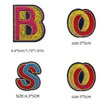 1pc Personalized 26pcs English Letter Metal Lapel Pin, Silver Color, Suitable For Jacket Or Sweater Decoration, Everyday Wear For Couples - Brooch - View 64