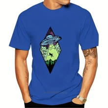 1pc UFO Alien Patch For Men, Embroidered Applique, Iron On Sew On Alien Patch, UFO Patch, Space Patch, Patch - Color Mixing - View 3