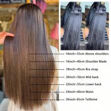 16-26inch Tape In Hair Extensions Human Hair Straight 613# Invisible PU Skin Weft Hair Extensions - S613 - View 12