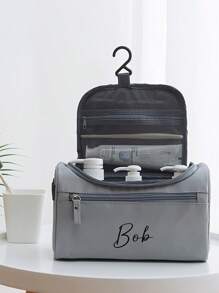 Dostosuj swoją ekskluzywną nazwę lub inny tekst Spersonalizowana zewnętrzna przenośna torba podróżna Oxford Cloth Wodoodporna duża pojemność kosmetyczka do przechowywania torba do przechowywania w łazience torba podróżna przenośna, uniwersalna, duża pojemność, uniwersalna, wielofunkcyjna, kolorowa, słodka, urocza, zakontraktowana, zabawna, kawaii, Y2K, minimalistyczna, dojazdy do pracy, biznesowy swobodny, podstawowy, niestandardowy, spersonalizowany, wyjątkowy, dostosowany, idealne prezenty dla niego, idealne prezenty dla niej, jej, rodziny, przyjaciół, dziewczyny, na rocznice, na urodziny, na święta/urlop, na zewnątrz/wyjścia/podróże/piesze wędrówki/stadion/sport/wspinaczka, do biznesu/dojazdów/pracy/biura, na wakacje, wakacje