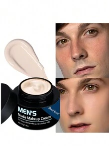 50g Men's Hydrating Face Moisturizer Cream, Matte Finish, Oil Control, Pore Minimizing, Complexion Enhancing, Suitable For All Skin Types