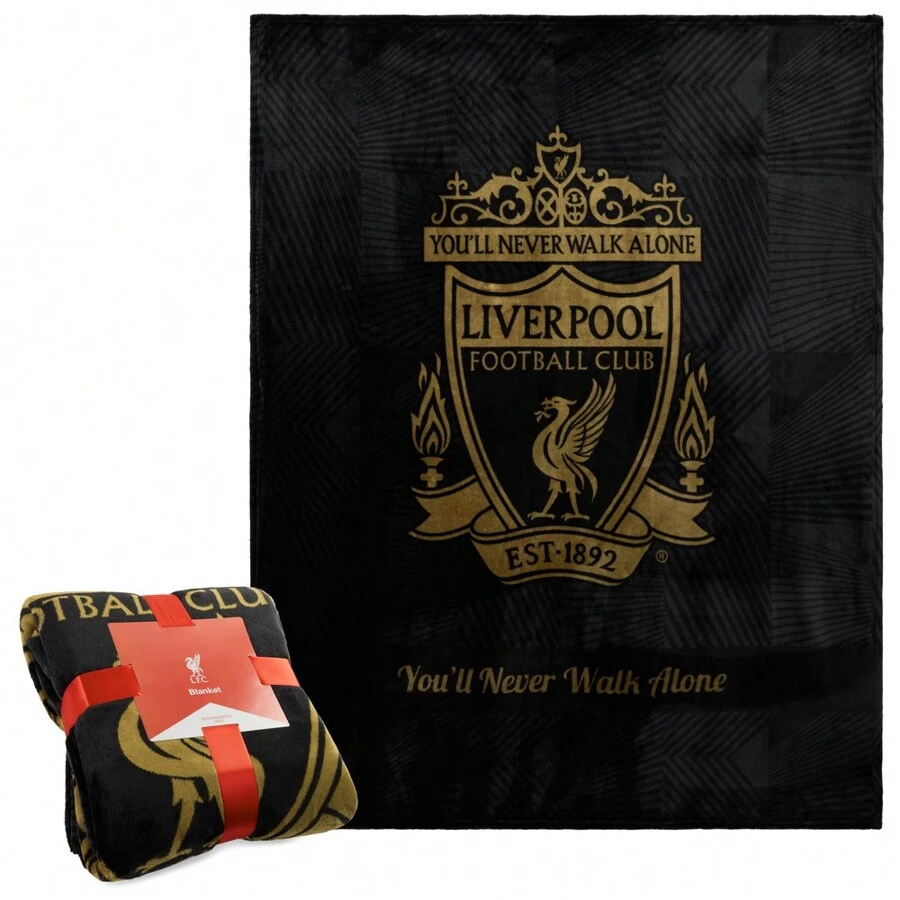 Liverpool F.C. Fleece Bed Blanket Soft Sofa Throw Bedroom Travel Home Decor 125 X 150cm Birthday Gift
