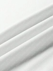 Tween Boys Casual Sports Heaven Letter And Print Fleece Crew Neck Pullover Sweatshirt - White - View 6