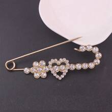 5/7/8/15 件套优雅休闲锌合金仿珍珠胸针开衫围巾装饰配饰套装，精致别致的毛衣胸针套装，适合全年办公室配饰衬衫夹克珠宝圣诞节万圣节衣服别针有趣可爱的教师礼物服装配饰包饰