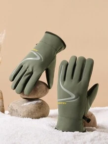 361degree Guanti unisex per ciclismo e sport all'aperto, rinforzati e isolanti per l'autunno/inverno, con dita sensibili al touch, palmo antiscivolo, design con fibbia anti-perdita, leggeri e aderenti, adatti come regalo per fidanzati, amici e famiglia - per compleanno, vacanze, Natale, Capodanno, ciclismo, attività all'aperto, uso quotidiano, disponibili in più colori