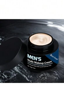 50g Men's Hydrating Face Moisturizer Cream, Matte Finish, Oil Control, Pore Minimizing, Complexion Enhancing, Suitable For All Skin Types
