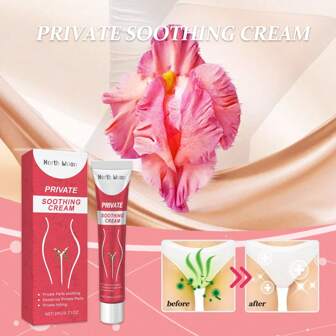 20g/0.71oz Crema para el cuidado íntimo, equilibra el entorno de salud íntima, alivia la incomodidad, elimina el olor, experiencia refrescante, mantiene el área íntima suave, diseñada especialmente para las partes íntimas de la mujer, alivia eficazmente la sequedad, el olor y la incomodidad, cuidado personal, cuidado de la piel (Este producto contiene aloe vera, limón y hierbas, con un aroma ligeramente herbáceo, por favor tenga cuidado si es sensible al olor)